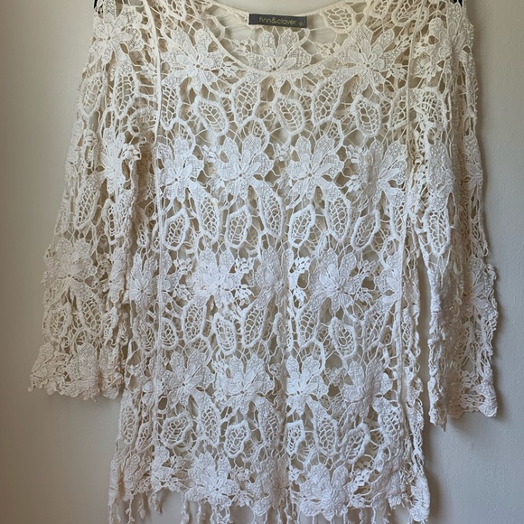 Finn & Clover long sleeve top size S - Picture 4 of 6